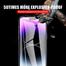 Load image into Gallery viewer, 20000D Full Tempered Glass For iPhone 14 13 12 11 Pro Max mini Screen Protector iPhone X XR XS Max 7 8 Plus SE Glass Film 9H Hardness HD Screen Protector For iPhone