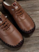 Load image into Gallery viewer, Women Shoes 2024Autumn Fashion Pu Leather Casual Shoes Handmade Sewing Soft Comfortable Mom Shoes Women Sneakers Chaussure Femme