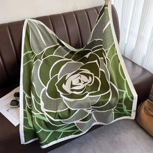 Load image into Gallery viewer, 90x90cm Square Silk-Feel Scarf – Luxury Women’s Shawl & Head Wrap