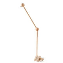Load image into Gallery viewer, Wooden Baby Rattle Crib Mobile Holder for Newborns