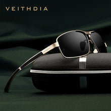 Load image into Gallery viewer, VEITHDIA Sunglasses Men Brand Designer Fashion Vintage Polarized UV400 Lens Male Sun Glasses Gafas Oculos De Sol Masculino 2490