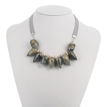 Load image into Gallery viewer, Women's Multi Color Acrylic Necklace Statement Necklaces & Pendants Colorful Maxi Geometric Fashion Jewelry for Women SP003