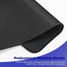 Load image into Gallery viewer, XXL Black Gaming Mouse Pad – Large Non-Slip Rubber Desk Mat for Keyboard, PC & Laptop