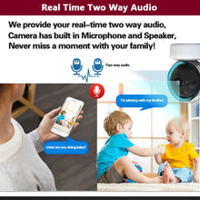 Load image into Gallery viewer, Tuya Smart Life Home Security Camera System Wireless 5MP Wifi CCTV PTZ IP Video Surveillance Camera 2 Way Audio Baby Monitor 2K