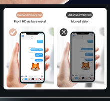 Load image into Gallery viewer, 200D Anti Glare Tempered Glass For iPhone 13 12 11 14 Pro Max Mini Privacy Screen Protector iPhone 14 7 8 Plus XR X Screen Glass Anti Spy Tempered Glass Screen Protector Full Coverage
