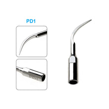 Load image into Gallery viewer, AZDENT 1pc Dental Ultrasonic Scaler Tip Scaling Periodontics Endodontics GD PD ED Tip Fit for SATELEC DTE NSK Ultrasonic Scaler