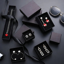 Load image into Gallery viewer, Luxury Jewelry Gift Box Set – White & Dark Green Case