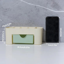 Load image into Gallery viewer, Multifunctional Nail & Cotton Swab Storage Box – Cosmetic Organizer