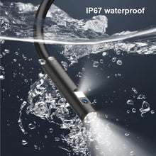 Load image into Gallery viewer, Dual Lens Endoscope Camera 1080P 5 inch LCD Digital Borescope Inspection Camera with 8 mm IP67 Waterproof Camera For Car