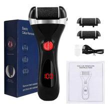 Load image into Gallery viewer, Electric Foot File Grinder Dead Dry Skin Callus Remover Rechargeable Feet Pedicure Tool Foot Care Tools for Hard Cracked Clean01
