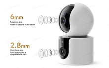 Load image into Gallery viewer, XIAOMI Smart Camera C300 Dual Camera Version,360° 3MP WiFi 6,Home Security Baby Monitor,Pet Camera,Chinese Version With Adapter