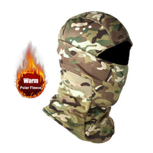Load image into Gallery viewer, Winter Fleece Camouflage Balaclava - Cold-Proof Full Face Mask for Skiing & Cycling
