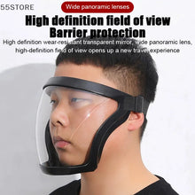 Load image into Gallery viewer, Work Protection Mask Transparent Facial Protector Face FaceMask Protective Outdoor Heating Home Kitchen Tools Full Face Mask