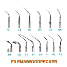 Load image into Gallery viewer, 10Pieces P1 Dental Ultrasonic Scaler Scaling Tips Handpiece fit EMS Woodpecker UDS