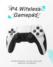Load image into Gallery viewer, GAMINJA P48 Wireless Gamepad with Six Axis Gyroscope Game Controller For PS4 PS3 Console Wins 7 8 10 Dual Vibration PC Joystick