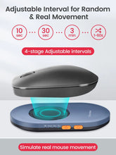 Load image into Gallery viewer, Vaydeer Undetectable Mouse Jiggler with Power Adapter and ON/Off Switch Mouse Mover Simulator, Driver-Free Mouse Movement Simula