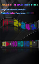Load image into Gallery viewer, RGB Bluetooth Panel Lamp LED Matrix Pixel Lights Pattern Graffiti Scrolling Text Animation Display Car Shop Reminder Night Light