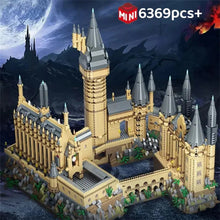 Load image into Gallery viewer, New Magic Castle Micro Building Blocks Light Up Street View Architecture Creative MOC Model Kit Kids Christmas Birthday Gifts