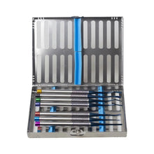 Load image into Gallery viewer, Dental Sterilization Tray Case Box Holder Autoclave Sterilizer Teaching Instruments Dental Cassette File Burs Disinfection Tray