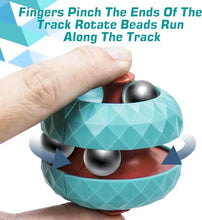 Load image into Gallery viewer, Decompression Orbit Ball Cube Fidget Toy – Anti-Stress Sensory Spinner Toy for Kids, Teens & Adults | Focus & Anxiety Relief Gift