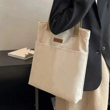 Load image into Gallery viewer, Women’s Canvas Tote Bag – Large Capacity Sewing Thread Handbag