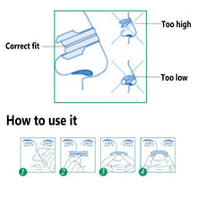 Load image into Gallery viewer, 50PCS Harmony Life Anti Snoring Nasal Patch Good Sleep Nasal Stop Snoring Strip Easier HealthCare Patch 66mm Anti Snore Device