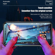 Load image into Gallery viewer, 2PCS Hydrogel Silicone Screen Protector Full Glue Cover Sticker Film For iPhone 12 XS Max XR For iphone 13 X 7 8 6S 11 pro max Hydrogel Protective Film Transparent Soft Screen Protectors