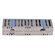 Load image into Gallery viewer, Dental Sterilization Rack Surgical Autoclavable Sterilization Box Dental Cassette File Burs Disinfection Tray Dentist Tools