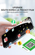 Load image into Gallery viewer, 200D Anti Glare Tempered Glass For iPhone 13 12 11 14 Pro Max Mini Privacy Screen Protector iPhone 14 7 8 Plus XR X Screen Glass Anti Spy Tempered Glass Screen Protector Full Coverage