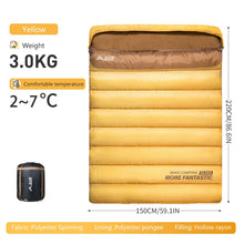 Load image into Gallery viewer, BSWOLF 2 Person Camping Sleeping Bag Four Seasons Portable Winter Sleeping Bag for Outdoor Camp Travel Hiking
