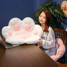 Load image into Gallery viewer, Kawaii Cat Paw Plush Toy – Soft Floor Cushion, Chair Pad & Nap Pillow
