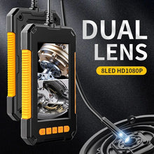 Load image into Gallery viewer, Industrial Endoscope Camera 1080P 4.3 Inch IPS Single Dual Lens Pipe Car Inspection Borescope IP68 Waterproof With LED