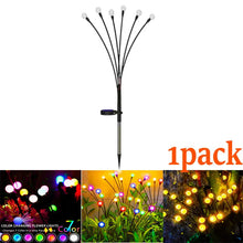 Load image into Gallery viewer, 12Pack Solar LED Starburst Firefly Lights – IP66 Waterproof Garden & Lawn Decoration