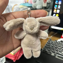 Load image into Gallery viewer, Cute Cartoon Rabbit Plush Keychain – Pompom Bag & Phone Pendant
