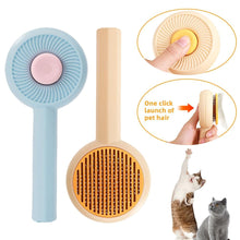 Load image into Gallery viewer, Cat Comb Massage Pet Magic Combs Hair Removal Cat and Dog Universal Needle Brush Pets Grooming Cleaning Remove Supply Care Set Pet Hair Cleaner Brush for Dogs Long or Short Hair Cats Pet Massage Brushes
