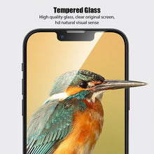 Load image into Gallery viewer, 4PCS Tempered Glass for iPhone 11 12 13 14 Pro XR X XS Max Screen Protector on for iPhone 12 Pro Max Mini 7 8 6 6S Plus SE Glass Tempered Glass Easy Frame Installation HD Ultra-Thin Screen Protector