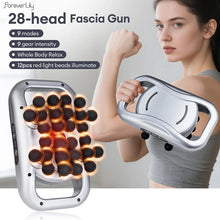 Load image into Gallery viewer, 22-Head Fascia Gun High-Frequency Vibration Body Massage Gun Back and Waist Massager Neck Shoulder Massager Muscle masajeador