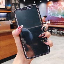 Load image into Gallery viewer, Flowers Screen Protector For iPhone 11 12 13 Pro Max Soft Edge Tempered Glass For iPhone XS MAX XR 13mini Lovely Protect Film Floral Design Tempered Glass Screen Protector For iPhone