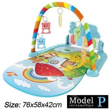 Load image into Gallery viewer, Baby Fitness Play Gym with Music & Piano Mat