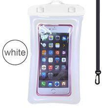 Load image into Gallery viewer, Universal Waterproof Phone Case Swim Bag For iPhone 11 13 Pro Max Water Sports Beach Pool Cover Universal Waterproof Phone Case Waterproof Phone Pouch for iPhone