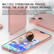 Load image into Gallery viewer, 5PCS Screen Protector for iPhone 14 11 12 13 Pro XR X XS Max Tempered Glass for iPhone 12 13 Pro Max Mini 11 7 8 6 6S Plus Glass Full Coverage Tempered Glass Screen Protector
