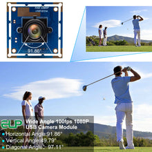 Load image into Gallery viewer, ELP 1080P Camera Module 2.0Megapixel 1920*1080 CMOS OV2710 MJPEG 30fps/60fps/120fps Mini Usb Endoscope Mini USB Camera Module