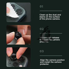 Load image into Gallery viewer, Camera Glass for iPhone 13 Mini Pro Max Glass Protector Camera iPhone 13 Protective Glass iPhone 13 Pro Max Screen Protector Camera Cover Circle Tempered Glass Protector
