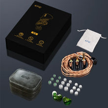 Load image into Gallery viewer, EPZ K5 1DD+4BA Monitor IEM Earphone Wired HIFI In Ear Earbuds Three-In-One 0.78 2 Pin Single Crystal Copper Upgrade Cable