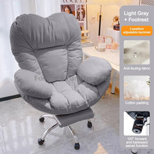 Load image into Gallery viewer, Large Soft Office Chair Home Gaming Computer Sofa Chair with Double Thick Armrest Gamer Comfortable Desk Rolling Swivel Chairs