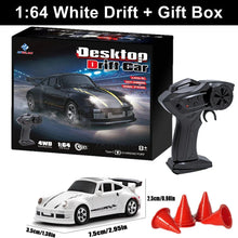 Load image into Gallery viewer, 1/64 4WD High-Speed Drift RC Car – Mini Remote Control Racing Toy for Kids & Adults