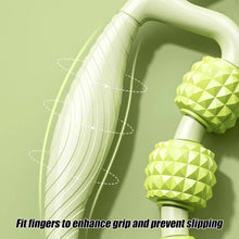 Load image into Gallery viewer, Handheld Massage Roller for Neck, Legs & Deep Tissue Muscle Relief