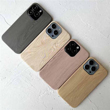Load image into Gallery viewer, Retro Ultra Thin Wooden Texture Phone Cases For iPhone 14 13 12 11 Pro Max XS MAX XR XS X 7 8 Plus anti-skid Soft Cover Vintage Wooden Unique Classy & Fully Protective Phone Case