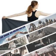Load image into Gallery viewer, Microfiber Quick-Dry Towel – Lightweight Sandproof Sports & Travel Towel for Gym, Beach, Swim & Yoga