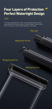 Load image into Gallery viewer, Unique Soft Waterproof Phone Case 7.2inch IPX8 Waterproof Phone Bag For iPhone 13 Waterproof Pouch Diving Surfing Phone Bag Case Cover Adjustable Rope Phone Case